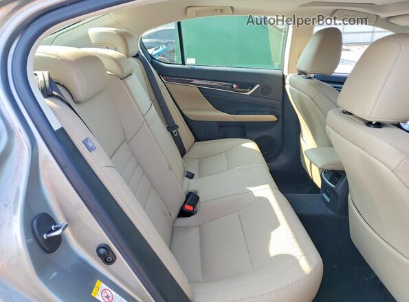 JTHCZ1BL9HA007193 2017 LEXUS GS Gray Вид задніх сидінь