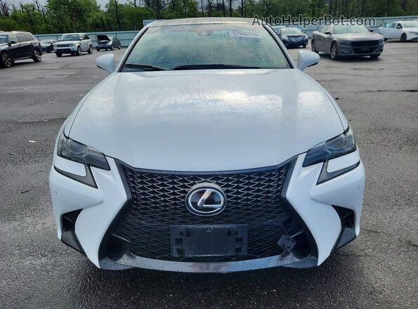 JTHCZ1BL9JA009063 2018 LEXUS GS White წინა ხედი