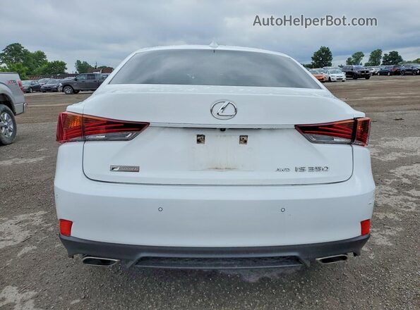JTHCZ1D22K5016192 2019 LEXUS IS White Вид ззаду