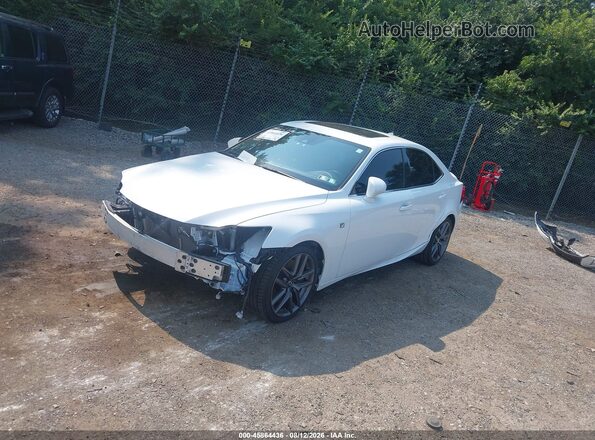 JTHCZ1D23K5016346 2019 LEXUS IS 350 White Vista tres cuartos delantera izquierda