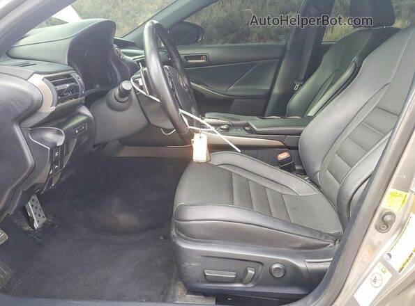 JTHCZ1D25K5016252 2019 LEXUS IS Silver Widok wnętrza z przodu