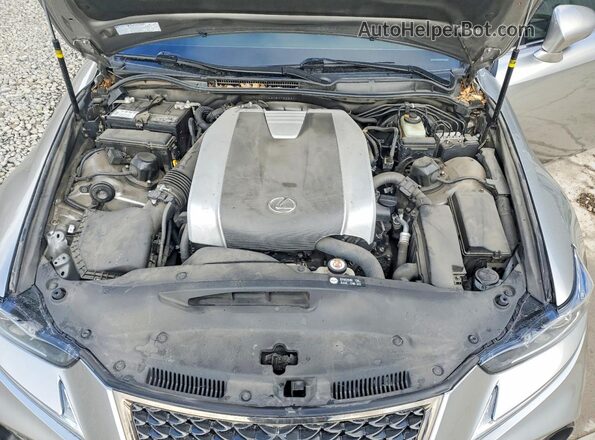 JTHCZ1D25K5016252 2019 LEXUS IS Silver Widok wnętrza z tyłu