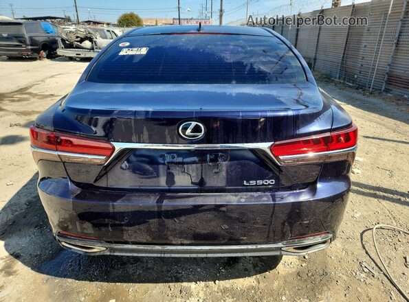 JTHD51FF5L5011313 2020 LEXUS LS Blue Հետևի տեսք