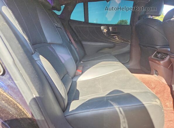 JTHD51FF5L5011313 2020 LEXUS LS Blue Հետևի նստատեղերի տեսք