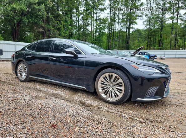 JTHD51FF6N5016572 2022 LEXUS LS Черный Передняя правая четверть