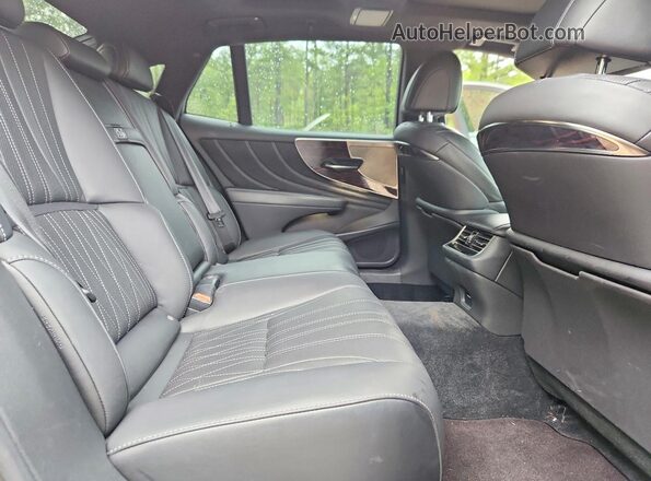 JTHD51FF6N5016572 2022 LEXUS LS Черный Вид задних сидений
