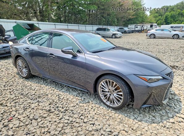 JTHD81F27P5050429 2023 LEXUS IS Серый Передняя правая четверть