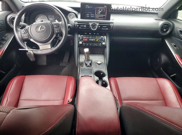 JTHD81F28P5052402 2023 LEXUS IS Серебряный Вид панели приборов