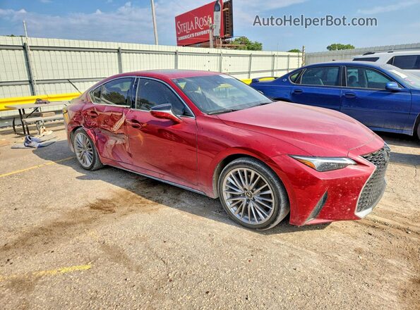JTHD81F2XP5050991 2023 LEXUS IS Красный Передняя правая четверть