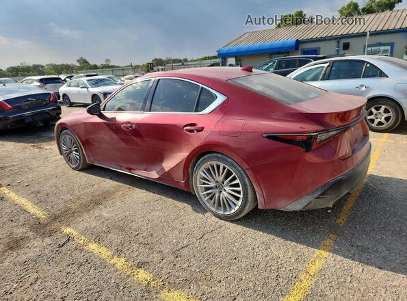 JTHD81F2XP5050991 2023 LEXUS IS Красный Задняя левая четверть