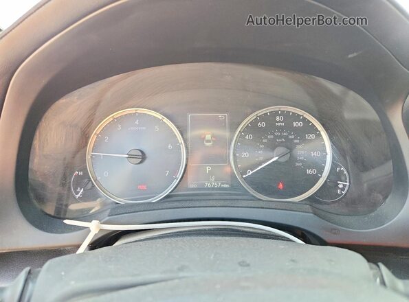 JTHD81F2XP5050991 2023 LEXUS IS Красный Вид щитка приборов