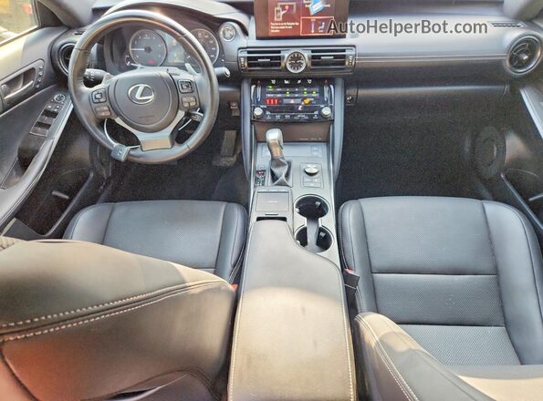 JTHD81F2XP5050991 2023 LEXUS IS Красный Вид панели приборов