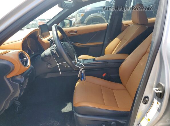 JTHDA1D22N5119497 2022 LEXUS IS Gray Widok wnętrza z przodu