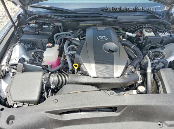 JTHDA1D22N5119497 2022 LEXUS IS Gray Widok wnętrza z tyłu