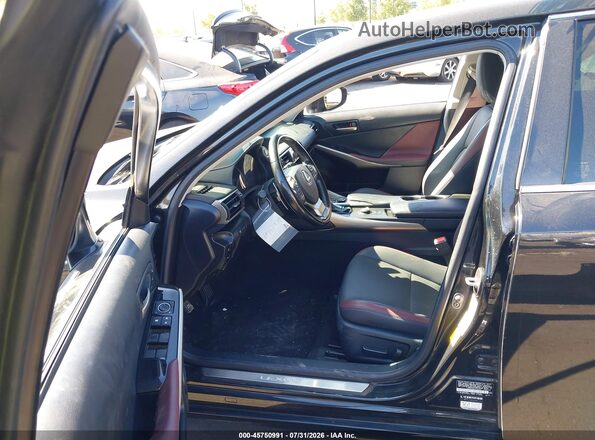 JTHDA1D24L5106313 2020 LEXUS IS 300 Black Vista interior delantera