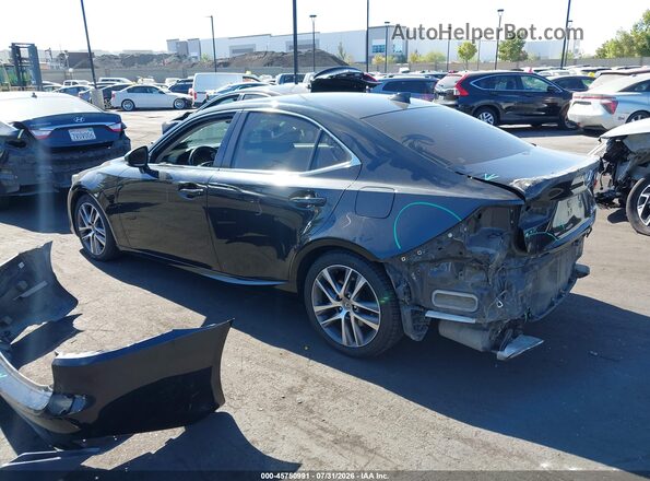 JTHDA1D24L5106313 2020 LEXUS IS 300 Black Trasero izquierdo
