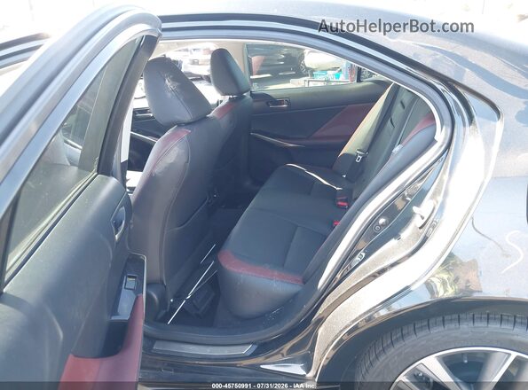 JTHDA1D24L5106313 2020 LEXUS IS 300 Black Vista de la etiqueta del VIN
