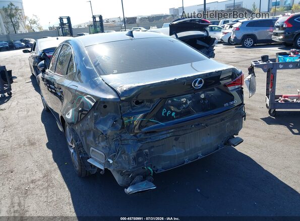 JTHDA1D24L5106313 2020 LEXUS IS 300 Black 
