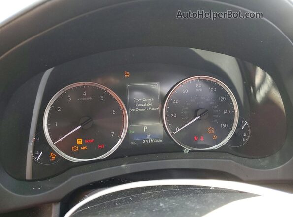 JTHDA1D28P5127543 2023 LEXUS IS Silver Вид щитка приладів