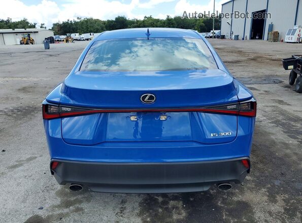 JTHDA1D2XN5119487 2022 LEXUS IS Blue Widok z tyłu