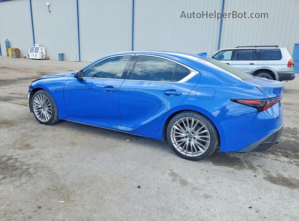 JTHDA1D2XN5119487 2022 LEXUS IS Blue Tył lewy