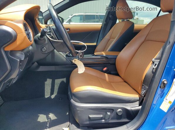 JTHDA1D2XN5119487 2022 LEXUS IS Blue Widok wnętrza z przodu