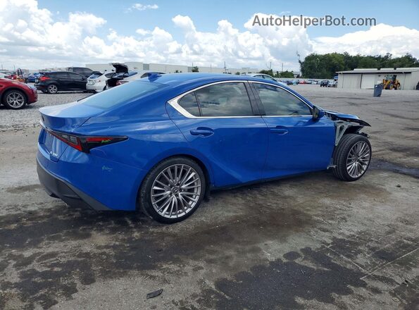 JTHDA1D2XN5119487 2022 LEXUS IS Blue Tył prawy
