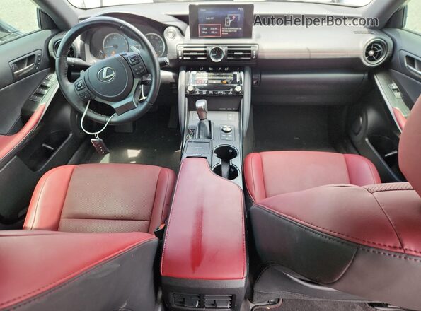 JTHDA1D2XR5133024 2024 LEXUS IS Белый Вид панели приборов