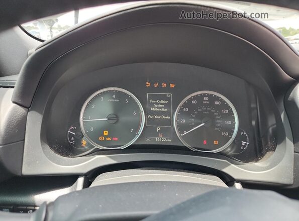 JTHDA1D2XR5133024 2024 LEXUS IS Белый Вид щитка приборов