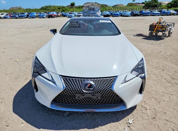 JTHEP5AY1LA007569 2020 LEXUS LC White Դիմացի տեսք