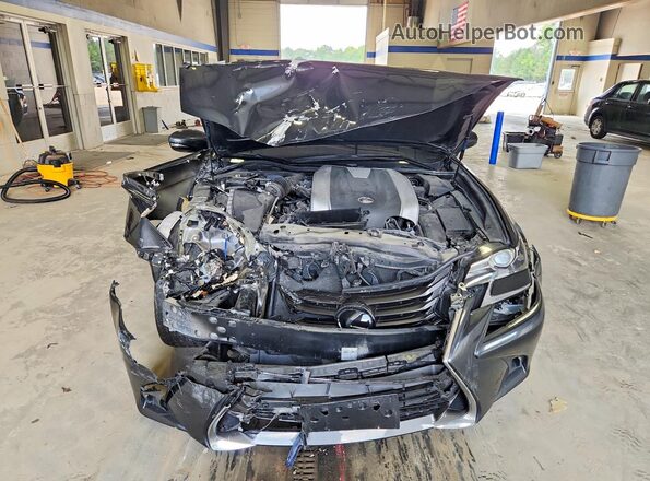 JTHFZ1BL4LA020374 2020 LEXUS GS Black Widok z przodu