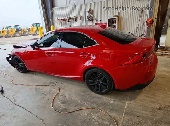 JTHG81F21L5041314 2020 LEXUS IS Red Tył lewy