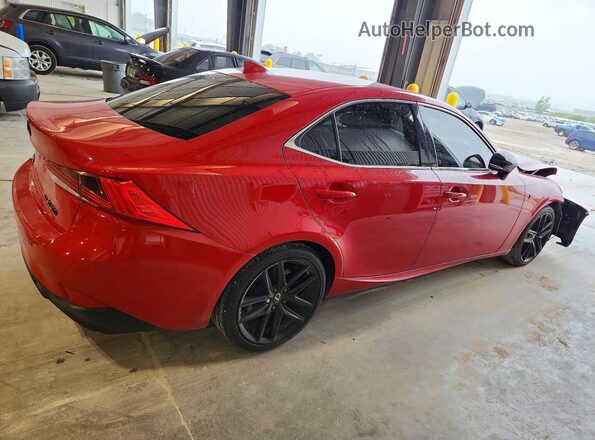 JTHG81F21L5041314 2020 LEXUS IS Red Tył prawy