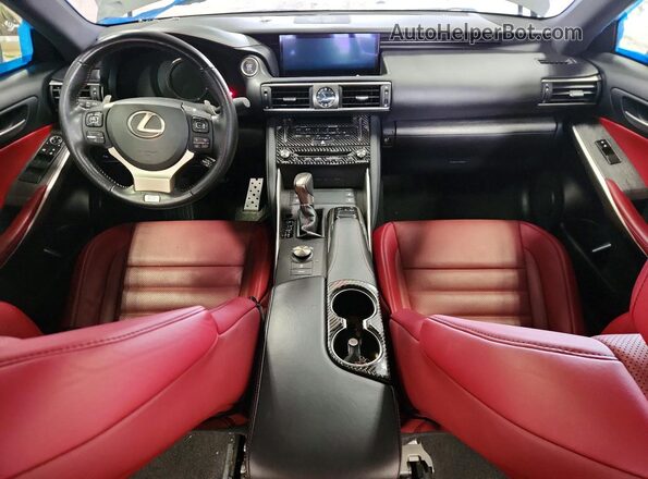 JTHG81F25L5041218 2020 LEXUS IS Серый Вид панели приборов