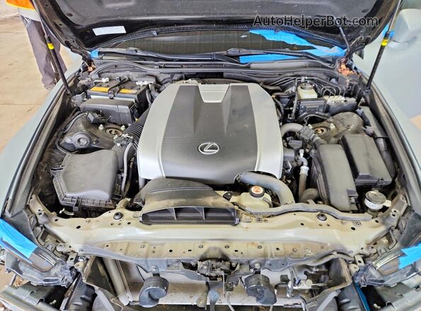 JTHG81F25L5041218 2020 LEXUS IS Серый Вид задней части салона