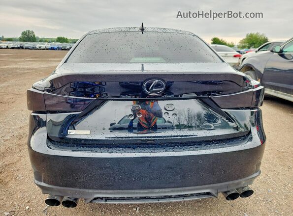 JTHG81F27L5042600 2020 LEXUS IS Черный Вид сзади