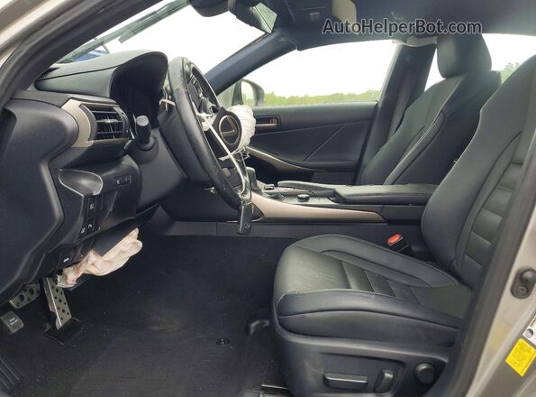 JTHG81F2XL5042638 2020 LEXUS IS Серый Вид салона спереди