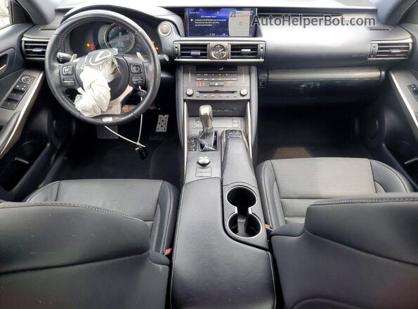 JTHG81F2XL5042638 2020 LEXUS IS Серый Вид панели приборов