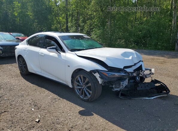 JTHG81F2XM5043838 2021 LEXUS IS White Przód prawy