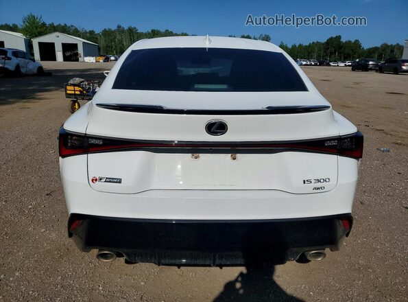 JTHG81F2XM5043838 2021 LEXUS IS White Widok z tyłu