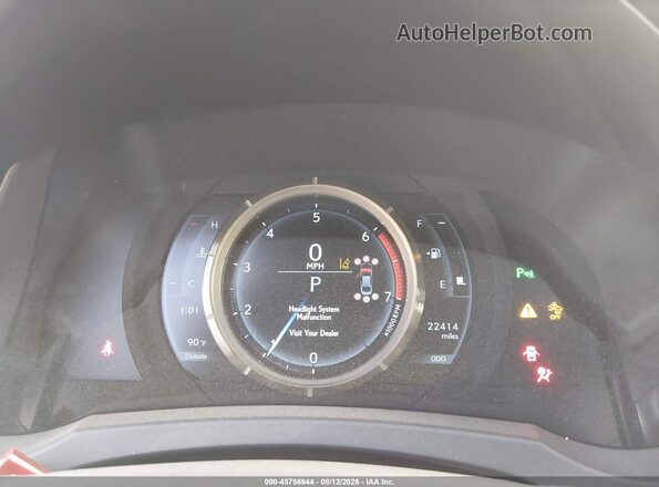 JTHGA1D22L5108977 2020 LEXUS IS 300 White Вид задніх сидінь
