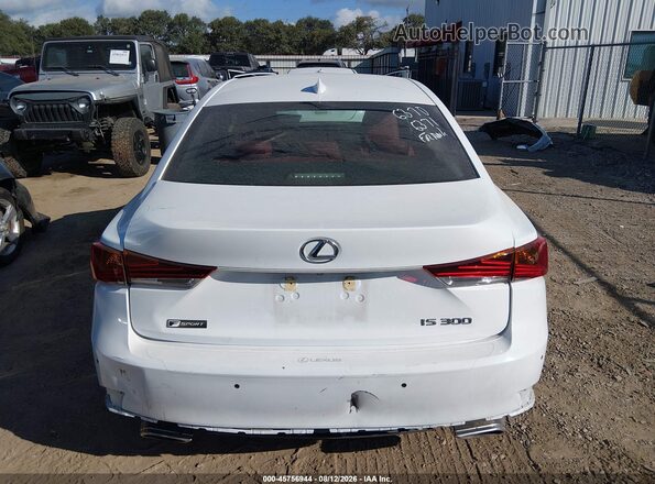JTHGA1D22L5108977 2020 LEXUS IS 300 White 
