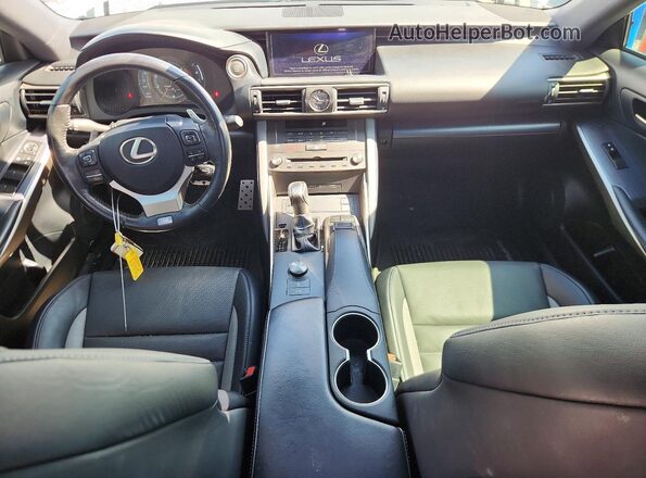 JTHGA1D24L5106356 2020 LEXUS IS White წინა პანელის ხედი