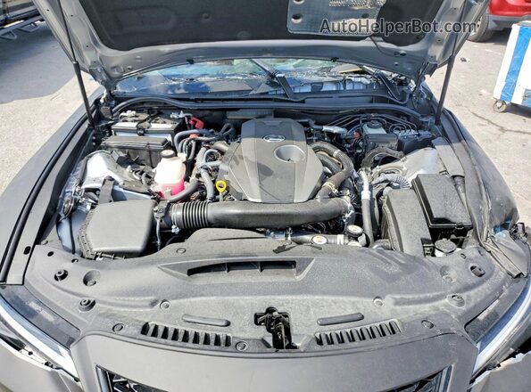 JTHGA1D26R5130196 2024 LEXUS IS Black Вид задньої частини салону