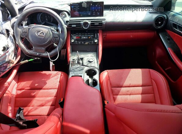 JTHGA1D26R5130196 2024 LEXUS IS Black Вид панелі приладів