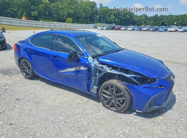 JTHGA1D28L5105212 2020 LEXUS IS Blue Przód prawy
