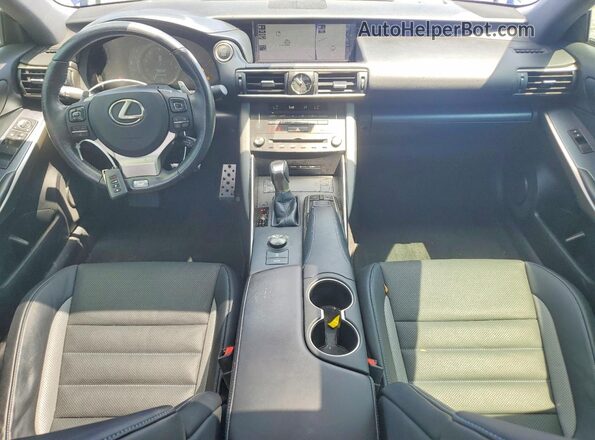 JTHGA1D28L5105212 2020 LEXUS IS Blue Widok deski rozdzielczej