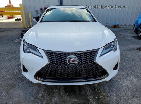 JTHGA5BC7M5011505 2021 LEXUS RC White Vista frontal