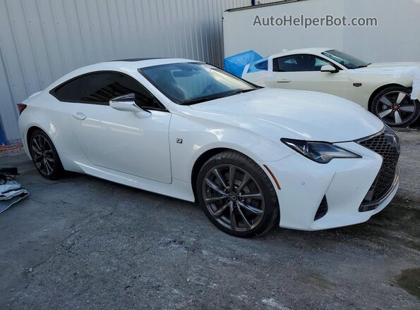 JTHGA5BC7M5011505 2021 LEXUS RC White Delantero derecho
