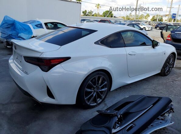 JTHGA5BC7M5011505 2021 LEXUS RC White Trasero derecho